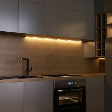 Furniture backlight Elektrostandard, Kit Led 12 W, 600x27x8 mm, IP20, Silver Color-6