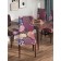 Czech for the chair "Children's abstraction", decorative, velor