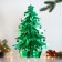 Foil ball "Christmas tree with balls" 18x27 cm, mix