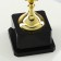 013V Cup, award figure, gold, plastic stand, 18.5 x 11.5 x 8 cm.