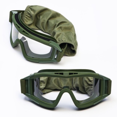 Tactical glasses, elastic bands, 20 x 10 cm