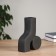 VAZ Coramics Table "Olav" D-4CM, 19.5x16 cm, black