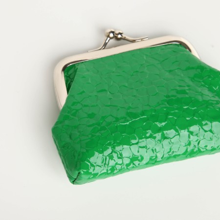 Women's wallet on the farmar, green color-2