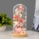 Nightlight "Pink Flowers" LED from batteries 3HAAA 11x11x22 cm Risalux