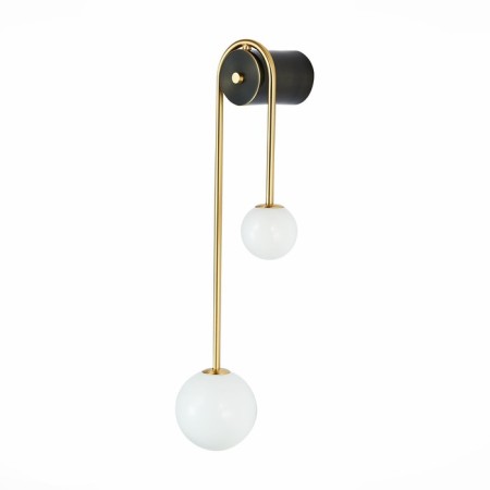 Wall lamp ST LUCE. SL1202.201.02. Adige. 2x40 watts, E27, 22x70 cm, golden color-3