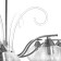 Harmi chandelier 8xe27 40W silver 62x62x41 cm Bayerlux