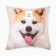 Decorative Ethel Pillow "Akita-Inu" 40x40 cm, Gabardin, 100% p/e