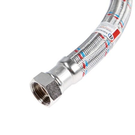 Flexible watering for water Aqualink "Giant", 1 ", internal/internal thread, corner, 80 cm-2