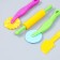 A set of tools to give the form "brightness" 6 pcs plastic