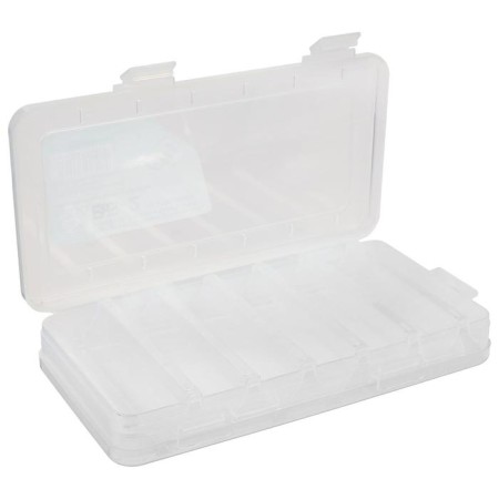 Box for wobblers and balancers VB-2, 2-way, 6+6 departments, 230 x 125 x 35 mm, white-1