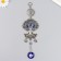 Suspension from the evil eye "Tree with elephants" 26 cm