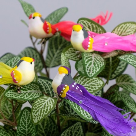 Decor at the clothespin "Bird", mix, 16 x 3 x 4 cm