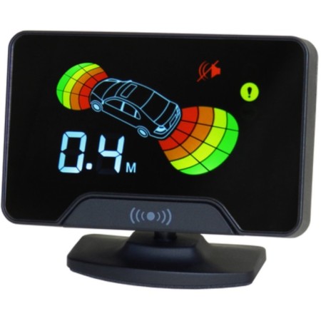 Parking radar Aaaline LCD-18 Black Inside 8 sensors/ 16mm; monitor-1