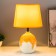 Table lamp "Sephir" E14 40W orange white 30x30x33cm Risalux
