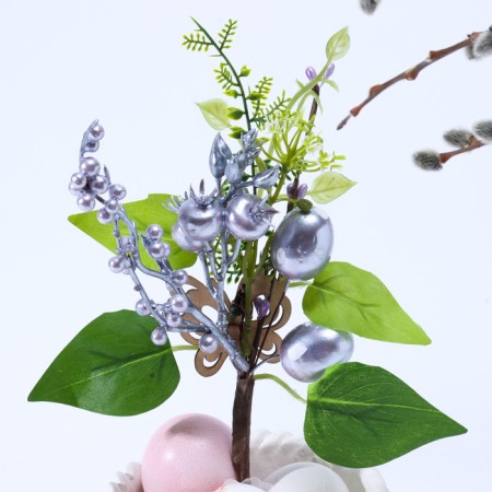 Easter decor "Eggs with a butterfly" 7 × 19 × 26 cm-1