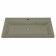 Sink uperwood Classic quartz 90 cm, quartz, beige matte, dessert