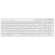 Клавиатура A4Tech Fstyler FBK27C AS белый USB беспроводная BT/Radio slim Multimedia (FBK27C   106853