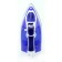 Iron ECON ECO-BI2402, 2400W, ceramic sole, 40 g/min, 220 ml, white-blue color