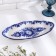 Sleeler dish, 28.5x13.5x4 cm, gzhel