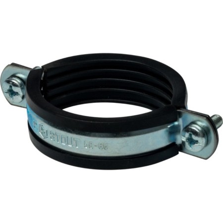 Plumbing plumbing Stout SAC-0020-000002, 2 ", 59-65 mm, with a nut