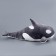 Soft toy "Killed", 80 cm, gray color