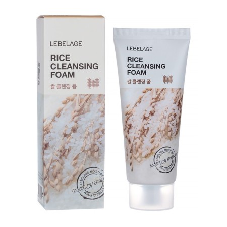 Foam for washing with LEBELAGE rice extract