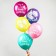 Airy ball "Happy Birthday!", 12 inch, latex, 5 pieces, princesses