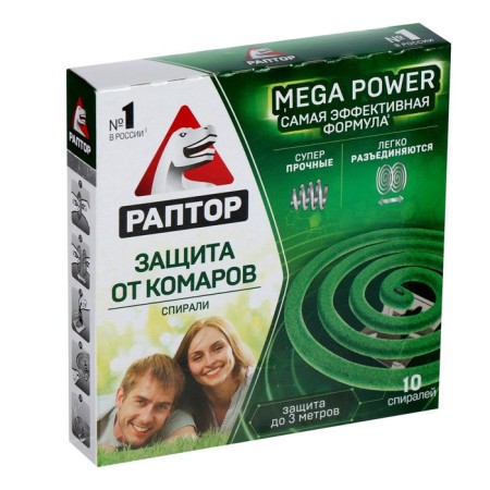 Spirals from mosquitoes "Raptor", 10pcs-1