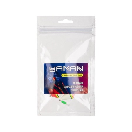 Winter "Yaman" yula double, balsa, 1.5 g, mix, packaging 5 pcs.-2