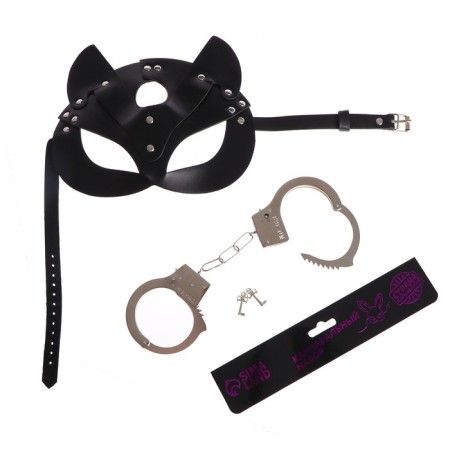 Carnival set "Your cat" (mask+ handcuffs)-4