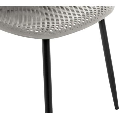 STULL OF A METAROCAC VERO Metal/Plastic, Black/Gray 47x52x84 cm-9