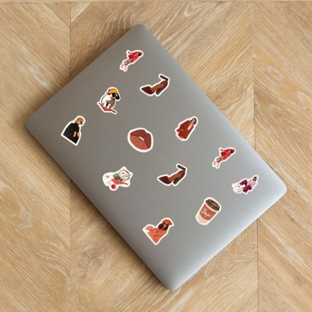 A set of paper stickers "Style", 10 pcs-5