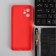 PERO cover for Realme C35, silicone, red