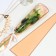 Package for flowers "The most beautiful", beige, 12 x 4 x 44.5cm