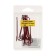 Double hook with a long fore -end Fish 2 Fish 303 No. 3/0, Red color, 62 mm