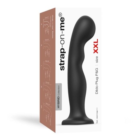 Fallomitator Strap-on-Me Dildo Plug P&G Black XXL, 20 cm-3