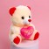 Soft toy "My sweet", bear, Mix color