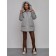 Winter jacket, size 52, light-gray color