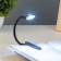Reading lamp on the clothespin "gloss, gray" 1led 25x2x3.5 Risalux