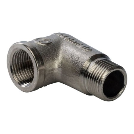 STOUT SFT-0012-0038, 3/8 ", external/internal thread, nickelled brass