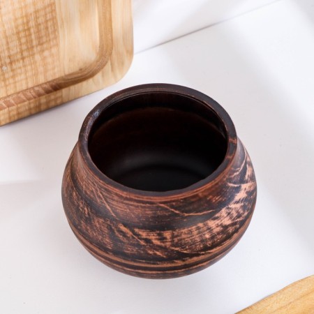 A hot pot "smooth" 0.3 l., 11x10x10 cm-2