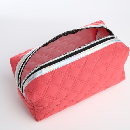 Lightning cosmetic bag, pink color-2