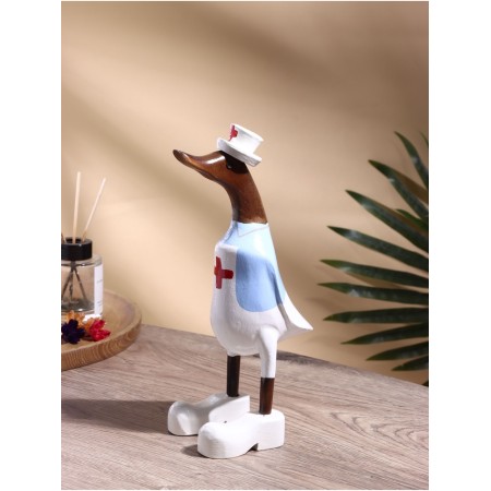 Souvenir "Duck nurse" wood 13x9x27 cm