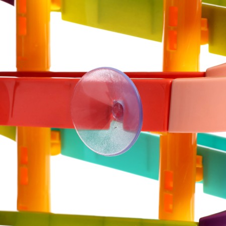 Track for playing the bathroom "Duck water park", on suction cups-10