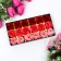 Soap roses, colored shades, set of 18 pcs.
