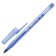 Ballpoint handle BIC Round stic Classic, 1.0 mm node, average letter, blue, single, disposable, tinted blue case