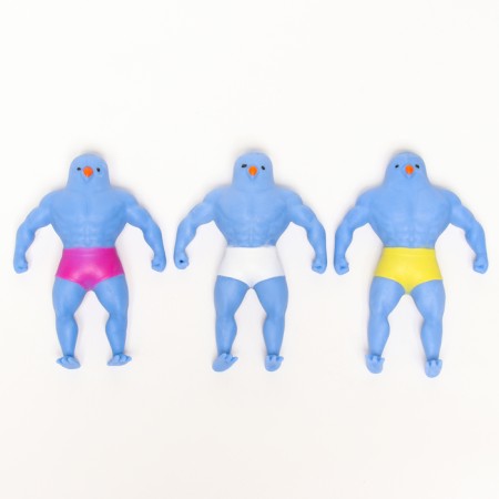 Duck-shock "Duck athlete" with sand, species mix