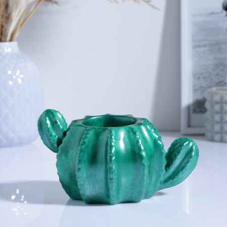 Figure pot "Cactus" Green, 10cm-1