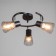 Rondor chandelier 3he14 40W Black 43x43x17 cm