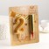 Set a candle for a cake number 2 giant, gold, with a fountain, 9.5 cm